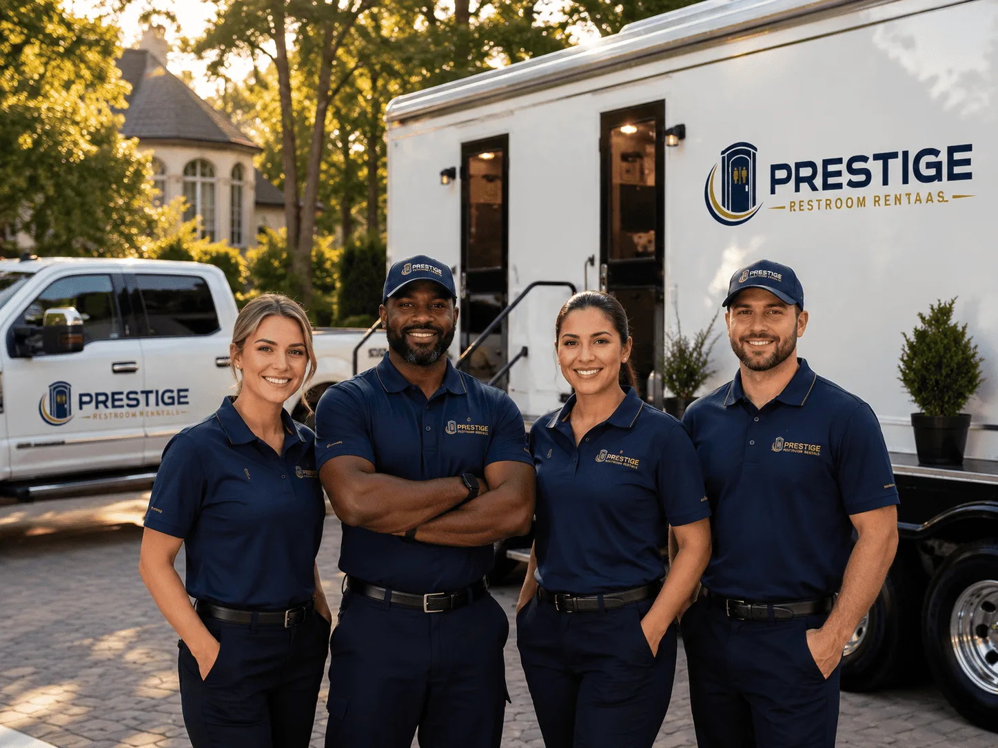 Trusted Luxury Portable Restrooms company in State Farm, VA